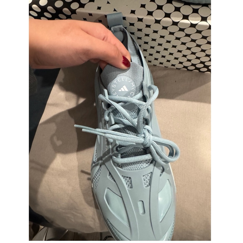 🆕 Adidas by Stella McCartney Solarglide Women’s Sneakers in “Ash Grey” (8.5) - Picture 6 of 8